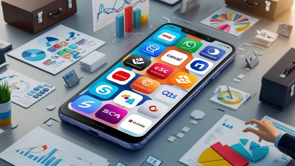 スマートフォンとアプリ