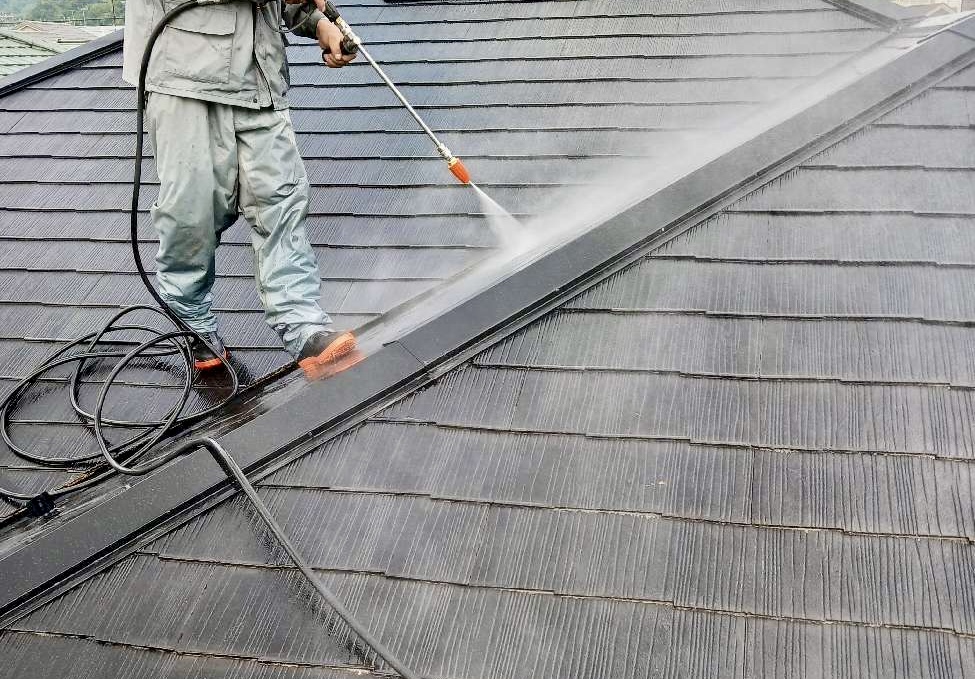 屋根洗浄